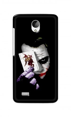 For Vivo Y21 Y21L Ptinted Mobile Case Back Cover Pouch (Joker Card In Hand)