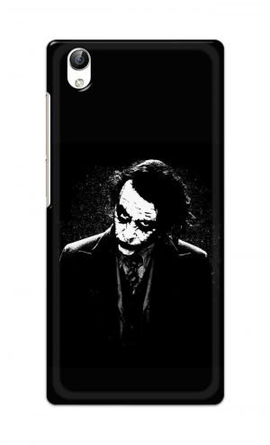 For Vivo Y51 Ptinted Mobile Case Back Cover Pouch (Joker Black And White)