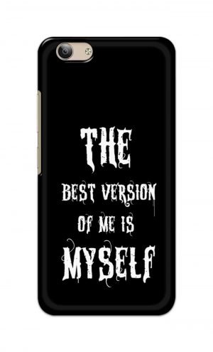 For VivoY53 Ptinted Mobile Case Back Cover Pouch (The Best Version Of Me)