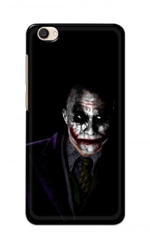 For Vivo Y55 Ptinted Mobile Case Back Cover Pouch (Joker Why So Serious)