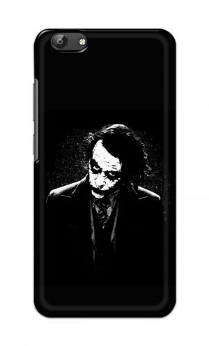 For Vivo Y69 Ptinted Mobile Case Back Cover Pouch (Joker Black And White)
