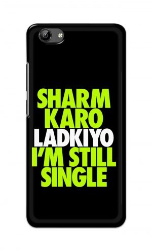 For Vivo Y71 Ptinted Mobile Case Back Cover Pouch (Sharm Karo Ladkiyon)
