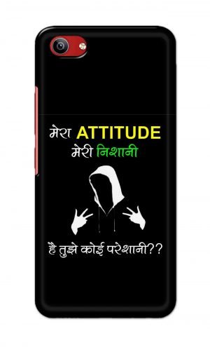 For Vivo Y81i Ptinted Mobile Case Back Cover Pouch (Mera Attitude Meri Nishani)