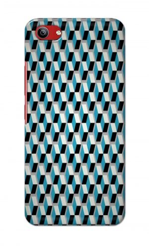 For Vivo Y81i Ptinted Mobile Case Back Cover Pouch (Diamonds Pattern)