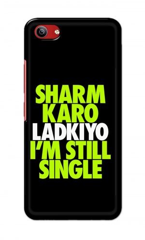 For Vivo Y81i Ptinted Mobile Case Back Cover Pouch (Sharm Karo Ladkiyon)