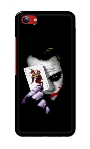For Vivo Y81i Ptinted Mobile Case Back Cover Pouch (Joker Card In Hand)