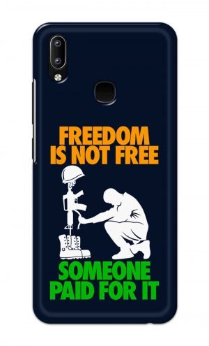For Vivo Y91 Y93 Y95 Ptinted Mobile Case Back Cover Pouch (Freedom Is Not Free)