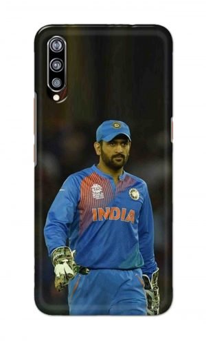 For Vivo Z1x Ptinted Mobile Case Back Cover Pouch (Mahendra Singh Dhoni)