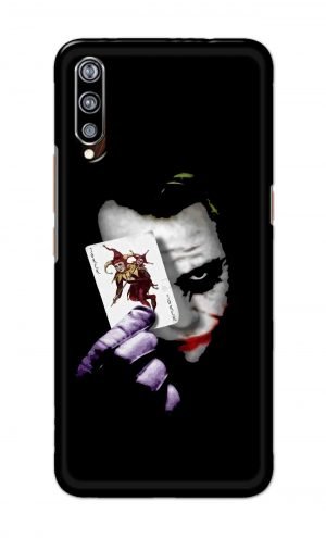 For Vivo Z1x Ptinted Mobile Case Back Cover Pouch (Joker Card In Hand)