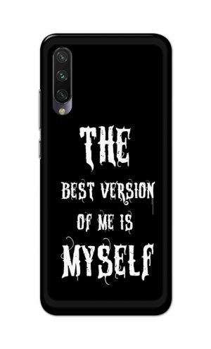 For Xiaomi Redmi Mi A3 Printed Mobile Case Back Cover Pouch (The Best Version Of Me)