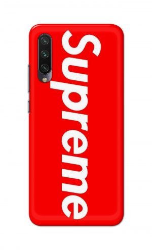 For Xiaomi Redmi Mi A3 Printed Mobile Case Back Cover Pouch (Supreme Red)