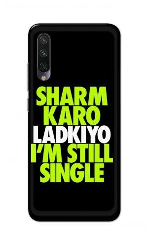 For Xiaomi Redmi Mi A3 Printed Mobile Case Back Cover Pouch (Sharm Karo Ladkiyon)