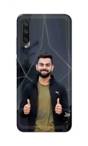 For Xiaomi Redmi Mi A3 Printed Mobile Case Back Cover Pouch (Virat Kohli)