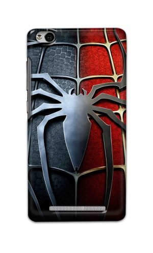 For Xiaomi Redmi 3s Printed Mobile Case Back Cover Pouch (Spider)