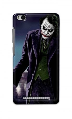 For Xiaomi Redmi 3s Printed Mobile Case Back Cover Pouch (Joker Standing)