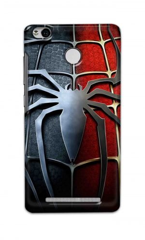 For Xiaomi Redmi 3s Prime Printed Mobile Case Back Cover Pouch (Spider)