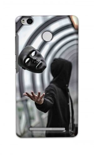 For Xiaomi Redmi 3s Prime Printed Mobile Case Back Cover Pouch (Mask Man)