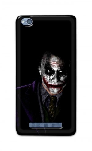 For Xiaomi Redmi 4a Printed Mobile Case Back Cover Pouch (Joker Why So Serious)
