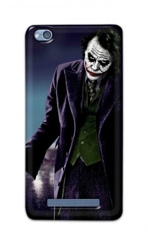 For Xiaomi Redmi 4a Printed Mobile Case Back Cover Pouch (Joker Standing)