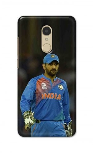 For Xiaomi Redmi 5 Printed Mobile Case Back Cover Pouch (Mahendra Singh Dhoni)