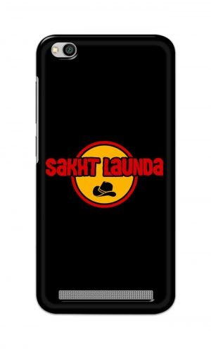 For Xiaomi Redmi 5a Printed Mobile Case Back Cover Pouch (Sakht Launda)