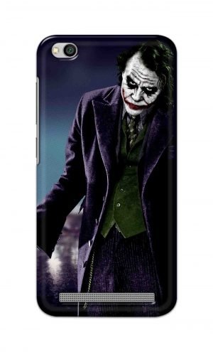 For Xiaomi Redmi 5a Printed Mobile Case Back Cover Pouch (Joker Standing)