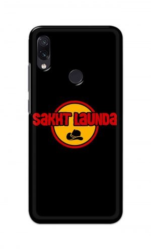 For Xiaomi Redmi 7 Redmi Y3 Printed Mobile Case Back Cover Pouch (Sakht Launda)