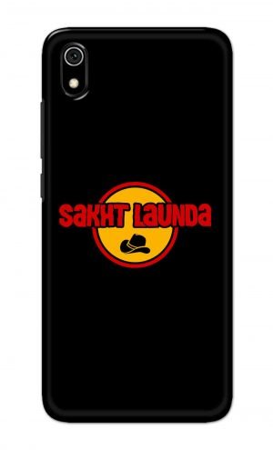 For Xiaomi Redmi 7a Printed Mobile Case Back Cover Pouch (Sakht Launda)