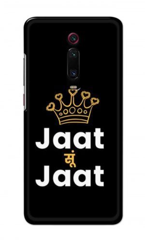 For Xiaomi Redmi K20 Printed Mobile Case Back Cover Pouch (Jaat Su Jaat)