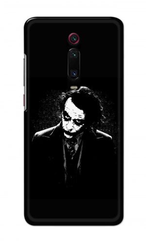 For Xiaomi Redmi K20 Printed Mobile Case Back Cover Pouch (Joker Black And White)