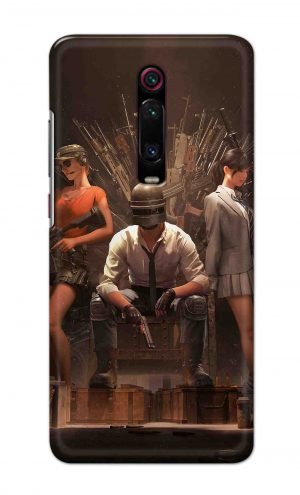 For Xiaomi Redmi K20 Printed Mobile Case Back Cover Pouch (Pubg Sitting)