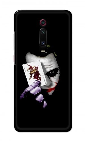 For Xiaomi Redmi K20 Printed Mobile Case Back Cover Pouch (Joker Card In Hand)
