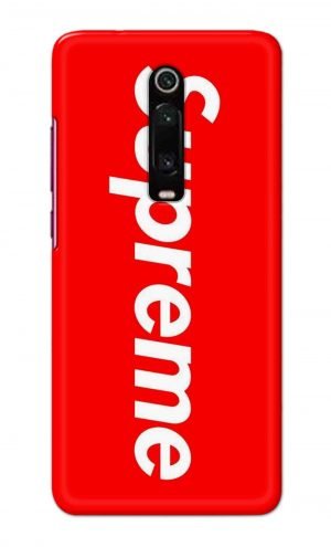 For Xiaomi Redmi K20 Pro Printed Mobile Case Back Cover Pouch (Supreme Red)