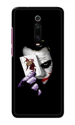 For Xiaomi Redmi K20 Pro Printed Mobile Case Back Cover Pouch (Joker Card In Hand)