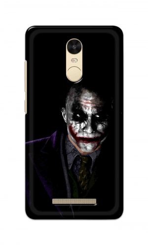 For Xiaomi Redmi Note 3 Printed Mobile Case Back Cover Pouch (Joker Why So Serious)