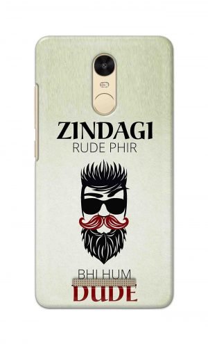 For Xiaomi Redmi Note 3 Printed Mobile Case Back Cover Pouch (Beta Tumse Na Ho Payega)