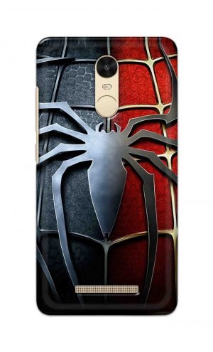 For Xiaomi Redmi Note 3 Printed Mobile Case Back Cover Pouch (Spider)