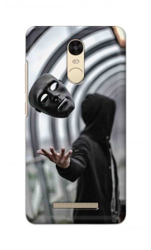 For Xiaomi Redmi Note 3 Printed Mobile Case Back Cover Pouch (Mask Man)