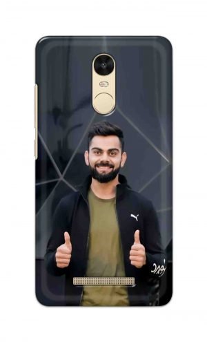 For Xiaomi Redmi Note 3 Printed Mobile Case Back Cover Pouch (Virat Kohli)