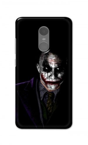 For Xiaomi Redmi Note 4 Printed Mobile Case Back Cover Pouch (Joker Why So Serious)