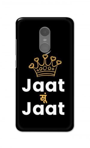 For Xiaomi Redmi Note 4 Printed Mobile Case Back Cover Pouch (Jaat Su Jaat)