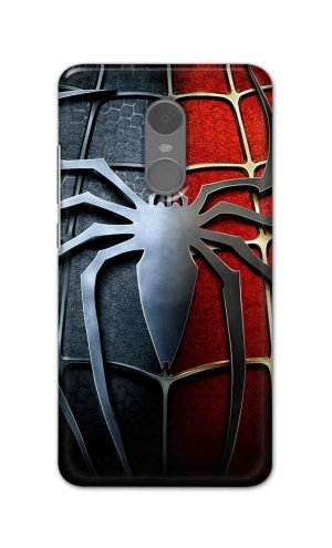 For Xiaomi Redmi Note 4 Printed Mobile Case Back Cover Pouch (Spider)