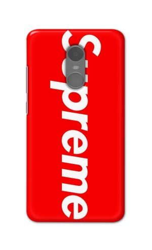 For Xiaomi Redmi Note 4 Printed Mobile Case Back Cover Pouch (Supreme Red)
