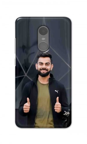 For Xiaomi Redmi Note 4 Printed Mobile Case Back Cover Pouch (Virat Kohli)