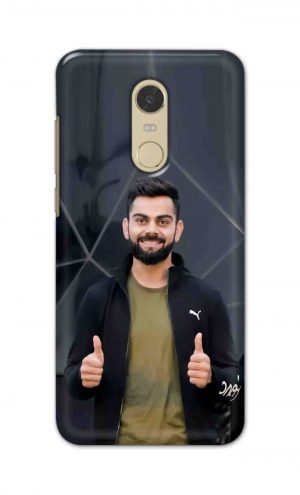 For Xiaomi Redmi Note 5 Printed Mobile Case Back Cover Pouch (Virat Kohli)