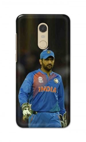 For Xiaomi Redmi Note 5 Printed Mobile Case Back Cover Pouch (Mahendra Singh Dhoni)