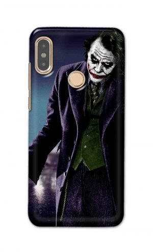 For Xiaomi Redmi Note 5 Pro Printed Mobile Case Back Cover Pouch (Joker Standing)