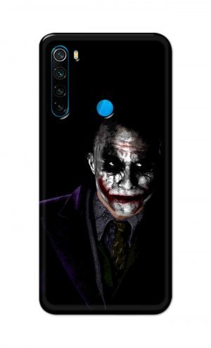 For Xiaomi Redmi Note 8 Printed Mobile Case Back Cover Pouch (Joker Why So Serious)