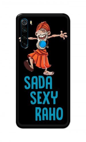 For Xiaomi Redmi Note 8 Printed Mobile Case Back Cover Pouch (Sada Sexy Raho)