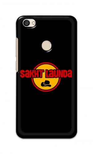 For Xiaomi Redmi Y1 Printed Mobile Case Back Cover Pouch (Sakht Launda)